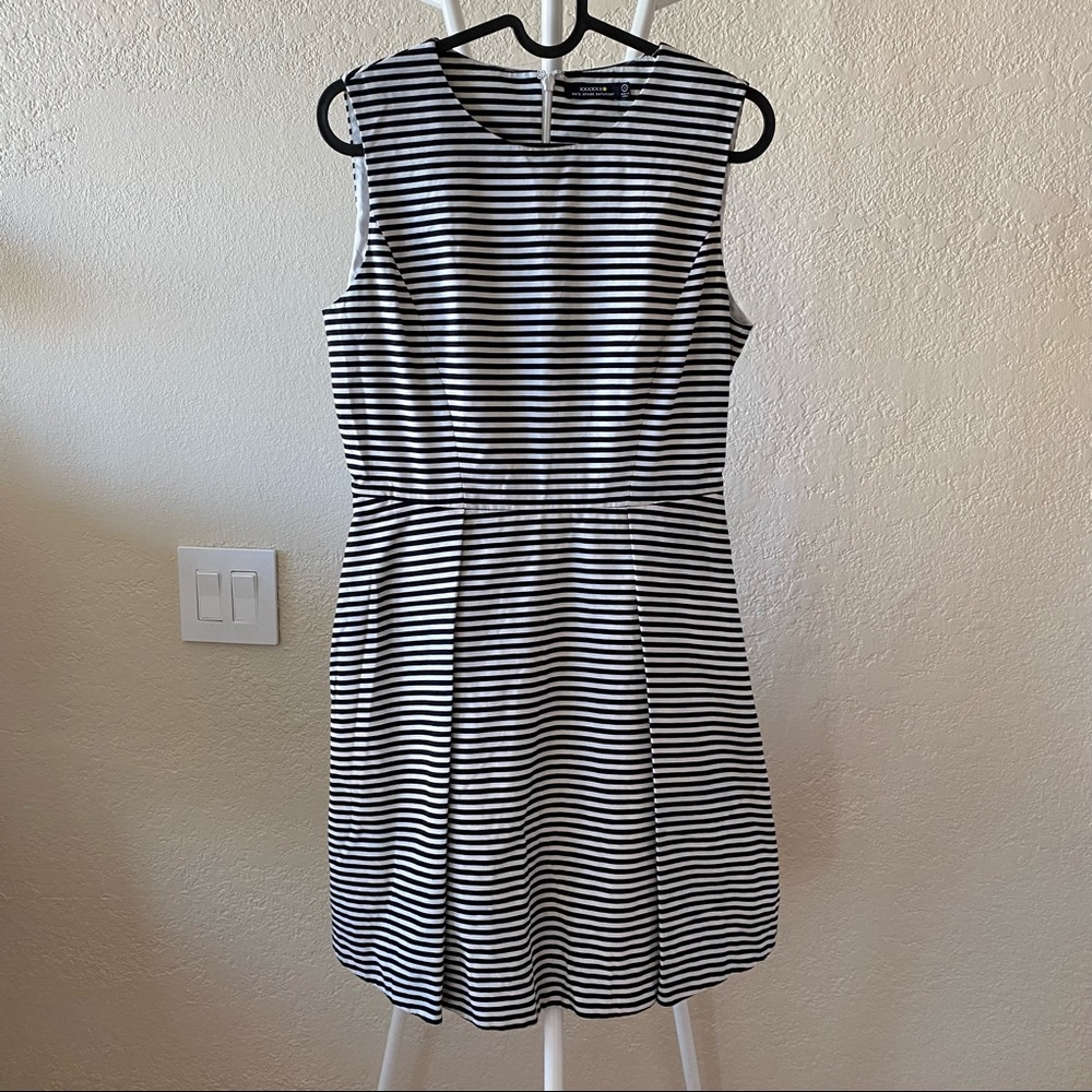 Kate Spade Sleeveless Striped Day Dress US2 - Picture 2 of 5